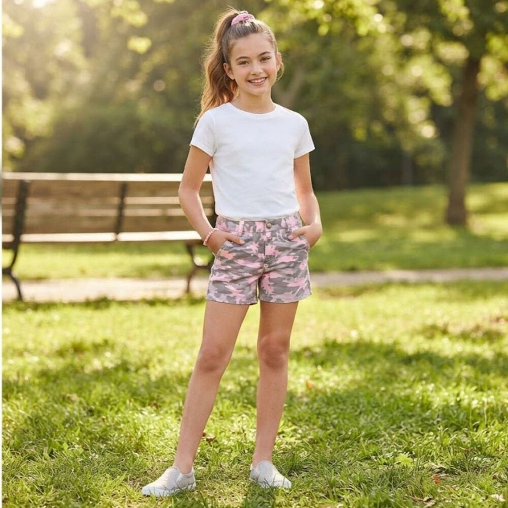 The Children's Place Girl's Camo Shorts